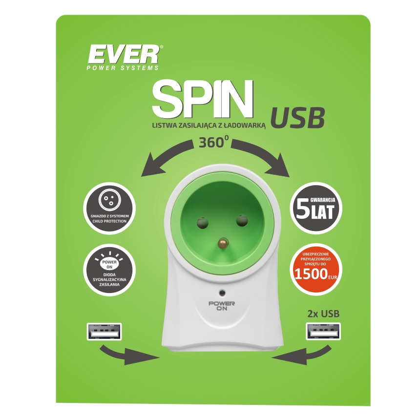 EVER SPIN USB (T/LZ10-SPI000/0000)