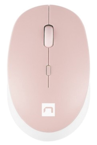 Mysz bezprzewodowa Natec Harrier 2 1600DPI Bluetooth 5.1 biało-różowa (NMY-1962) Mysz bezprzewodowa Natec Harrier 2 1600DPI Bluetooth 5.1 biało-różowa (NMY-1962)