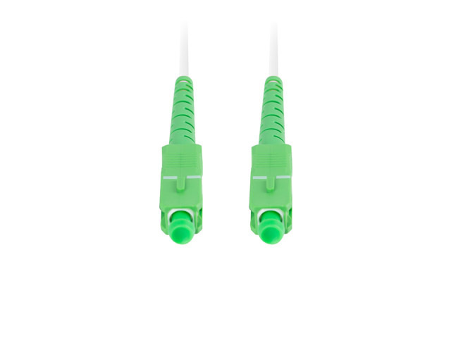 Patchcord światłowodowy Lanberg SM SC/APC-SC/APC SIMPLEX 3.0MM LSZH G657A2 50m biały Patchcord światłowodowy Lanberg SM SC/APC-SC/APC SIMPLEX 3.0MM LSZH G657A2 50m biały