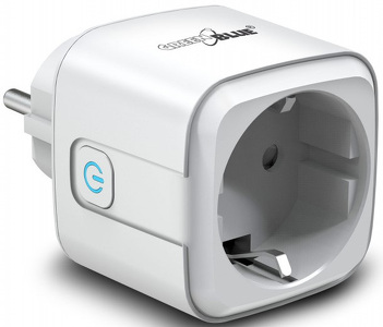 Miniatura produktu: Zdalnie sterowane gniazdko WiFi GreenBlue, sterowanie Android/iOS/Alexa/Google Home, timer, max 3840W, GB705 Miniatura produktu: Zdalnie sterowane gniazdko WiFi GreenBlue, sterowanie Android/iOS/Alexa/Google Home, timer, max 3840W, GB705