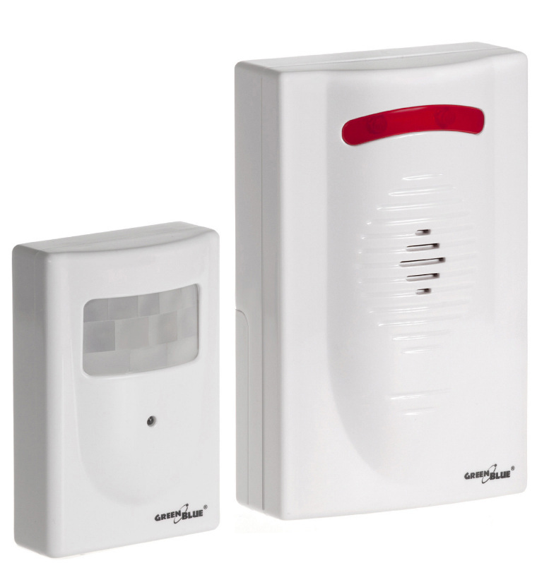 Bezprzewodowy mini alarm sygnalizator wejścia GreenBlue GB3400