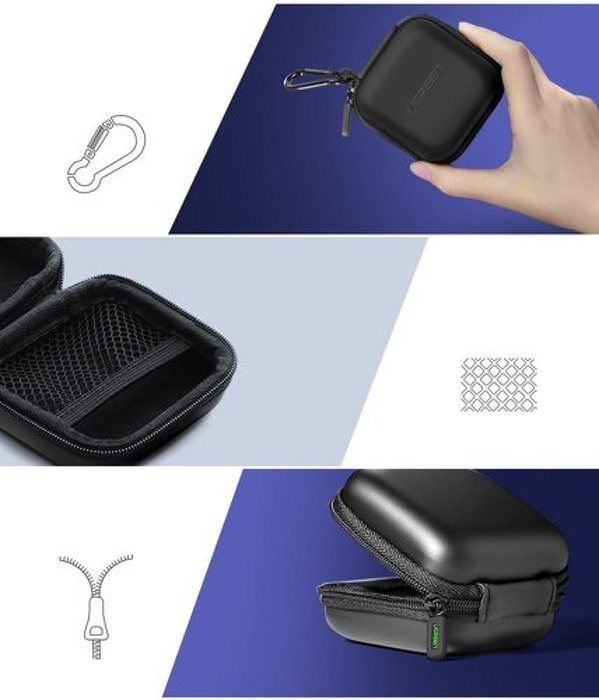 Zdjęcie produktu: Etui na słuchawki Ugreen 8 x 8 cm (40816)