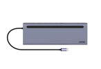 Miniatura zdjęcia: Unitek hub USB 11 w 1 Unitek, USB TYP-C, RJ45, MST, 100W PD (D1022B) Miniatura zdjęcia: Unitek hub USB 11 w 1 Unitek, USB TYP-C, RJ45, MST, 100W PD (D1022B)