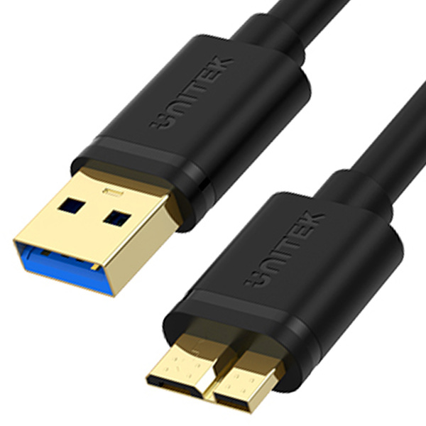 Zdjęcie produktu: Unitek Przewód USB 3.0 microB/USB 2M (Y-C463BBK) Zdjęcie produktu: Unitek Przewód USB 3.0 microB/USB 2M (Y-C463BBK)