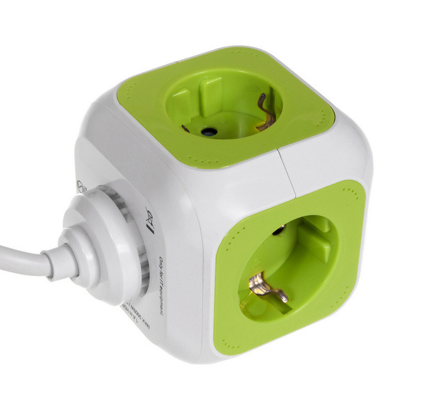 Zdjęcie produktu: GreenBlue GB118 MagicCube poczwórne 2xUSB