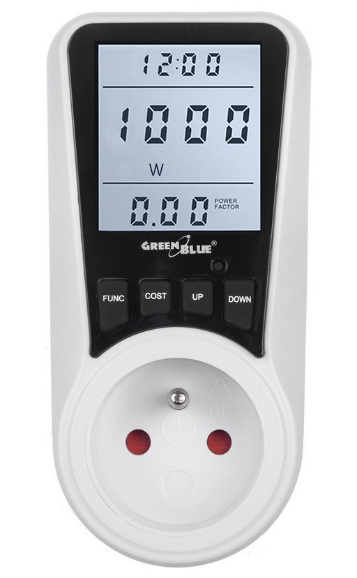 Miernik energii GreenBlue, watomierz GB350 E