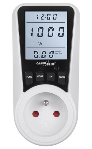 Miniatura produktu: Miernik energii GreenBlue, watomierz GB350 E