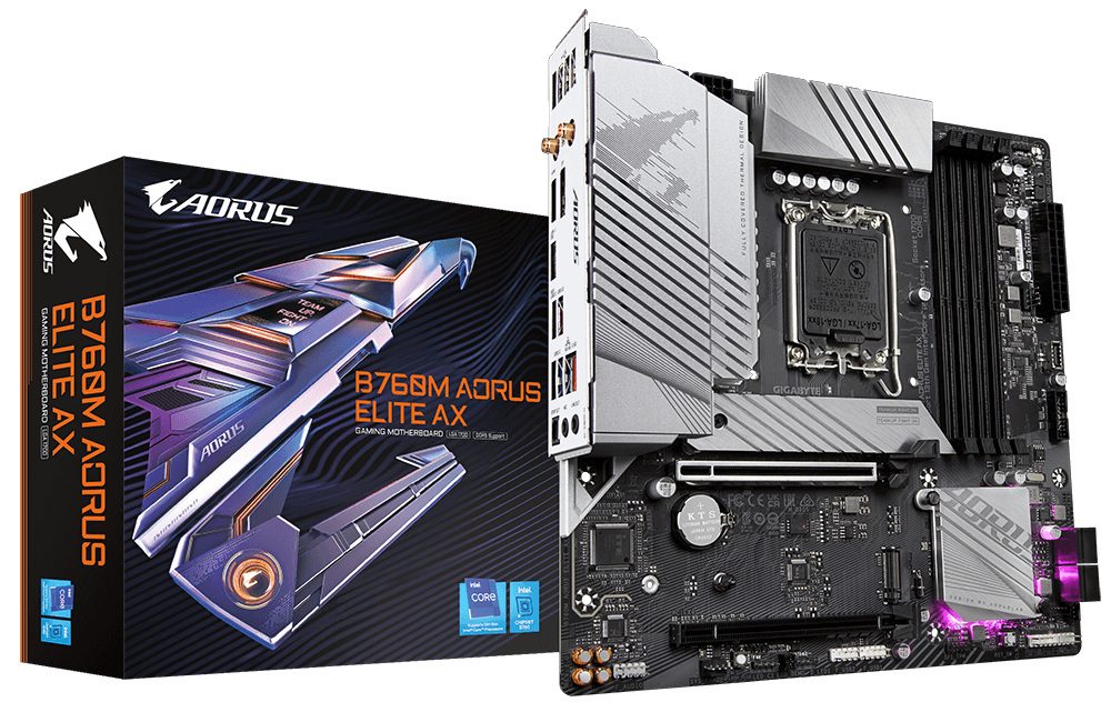 Gigabyte B760M AORUS ELITE AX LGA1700