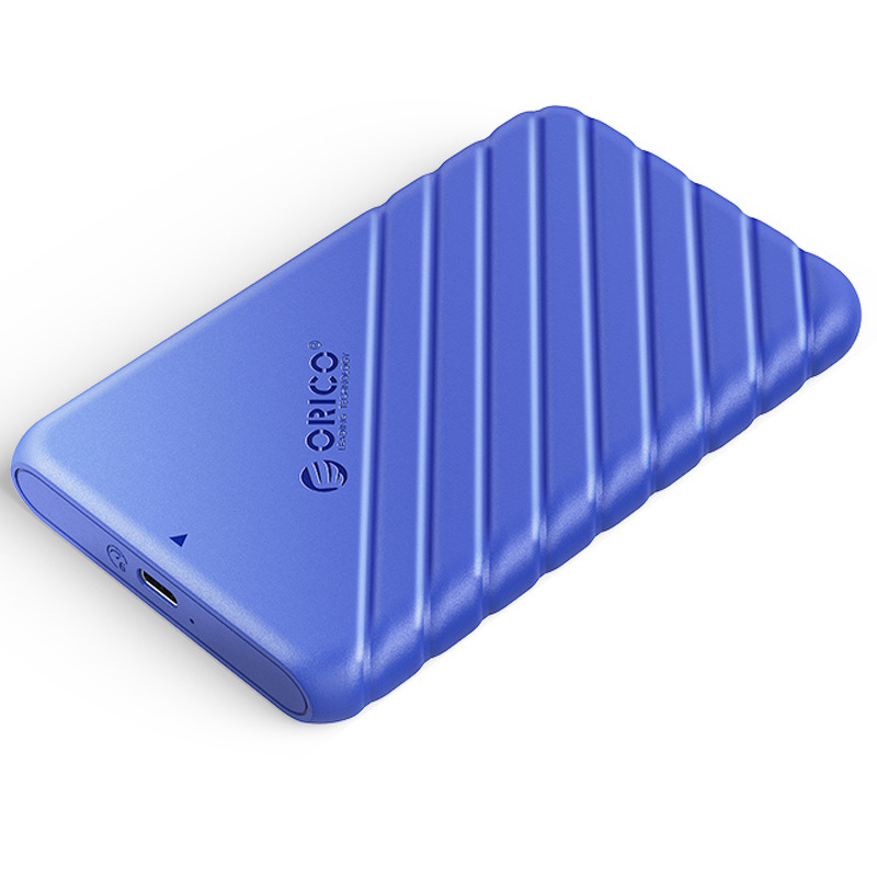 Obudowa zewnętrzna na dysk 2,5" HDD/SSD ORICO, SATA III, USB TYP-C 6Gbps - niebieska (25PW1C-C3-BL-EP) Obudowa zewnętrzna na dysk 2,5" HDD/SSD ORICO, SATA III, USB TYP-C 6Gbps - niebieska (25PW1C-C3-BL-EP)