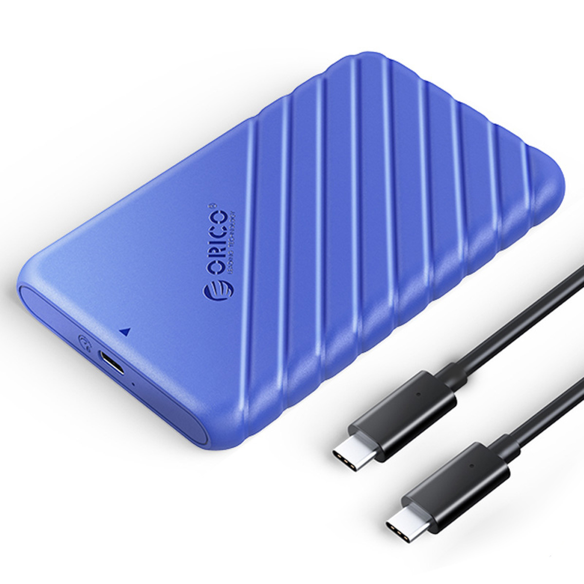 Obudowa zewnętrzna na dysk 2,5" HDD/SSD ORICO, SATA III, USB TYP-C 6Gbps - niebieska (25PW1C-C3-BL-EP) Obudowa zewnętrzna na dysk 2,5" HDD/SSD ORICO, SATA III, USB TYP-C 6Gbps - niebieska (25PW1C-C3-BL-EP)