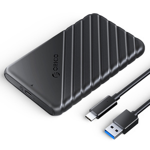 Miniatura produktu: Obudowa zewnętrzna na dysk 2,5" HDD/SSD ORICO, SATA III, USB TYP-C - USB-A 3.1 6Gbps - czarna (25PW1-C3-BK-EP) Miniatura produktu: Obudowa zewnętrzna na dysk 2,5" HDD/SSD ORICO, SATA III, USB TYP-C - USB-A 3.1 6Gbps - czarna (25PW1-C3-BK-EP)