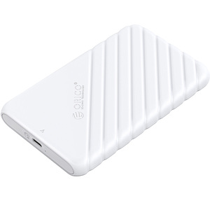 Miniatura produktu: Obudowa zewnętrzna na dysk 2,5" HDD/SSD ORICO, SATA III, USB TYP-C 6Gbps - biała (25PW1C-C3-WH-EP)