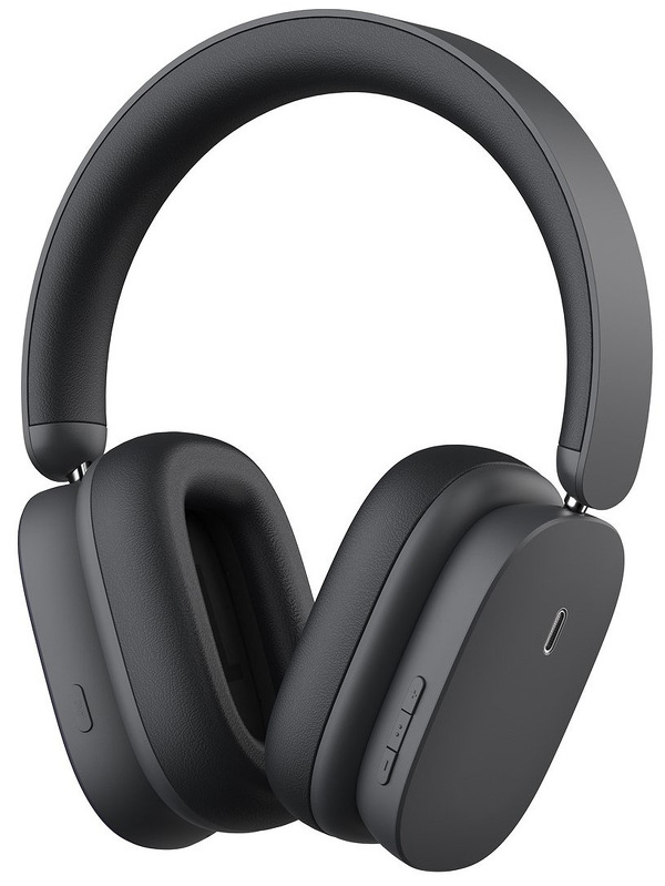 Zdjęcie produktu: Słuchawki bezprzewodowe Baseus Bowie H1 Bluetooth 5.2 ANC - szare (NGTW230013)