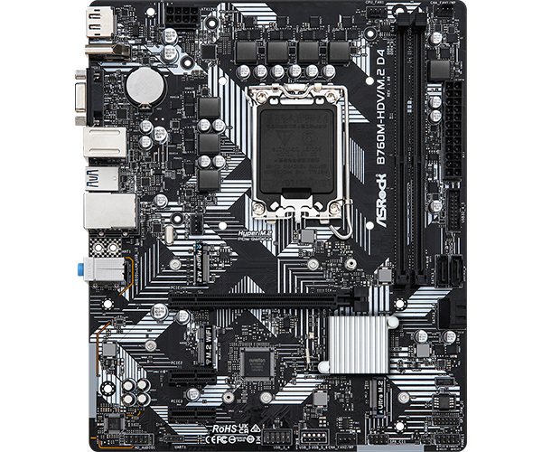 Płyta ASRock B760M-HDV/M.2 D4 DDR4 LG1700