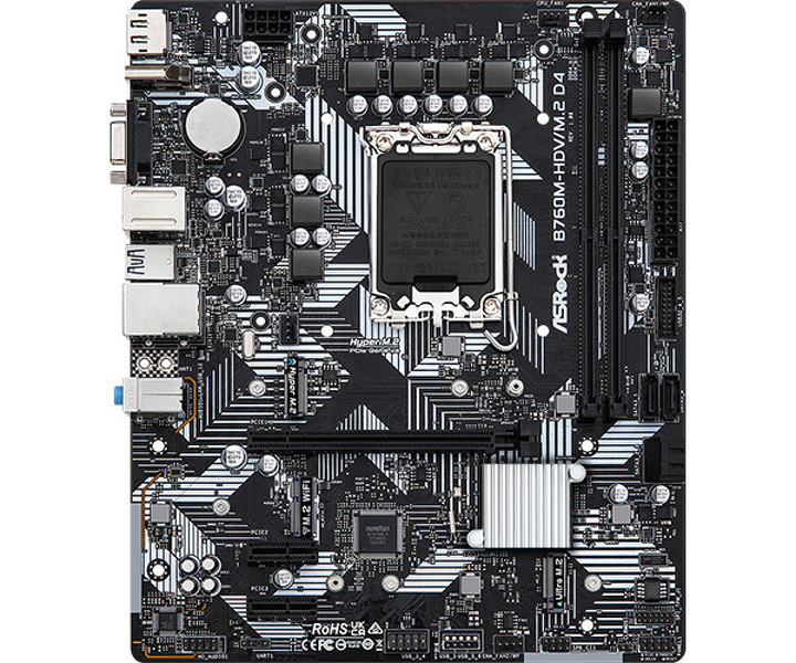 Zdjęcie produktu: Płyta ASRock B760M-HDV/M.2 D4 DDR4 LG1700