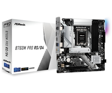 Miniatura produktu: Płyta główna ASRock B760M PRO RS/D4 DDR4 LGA1700