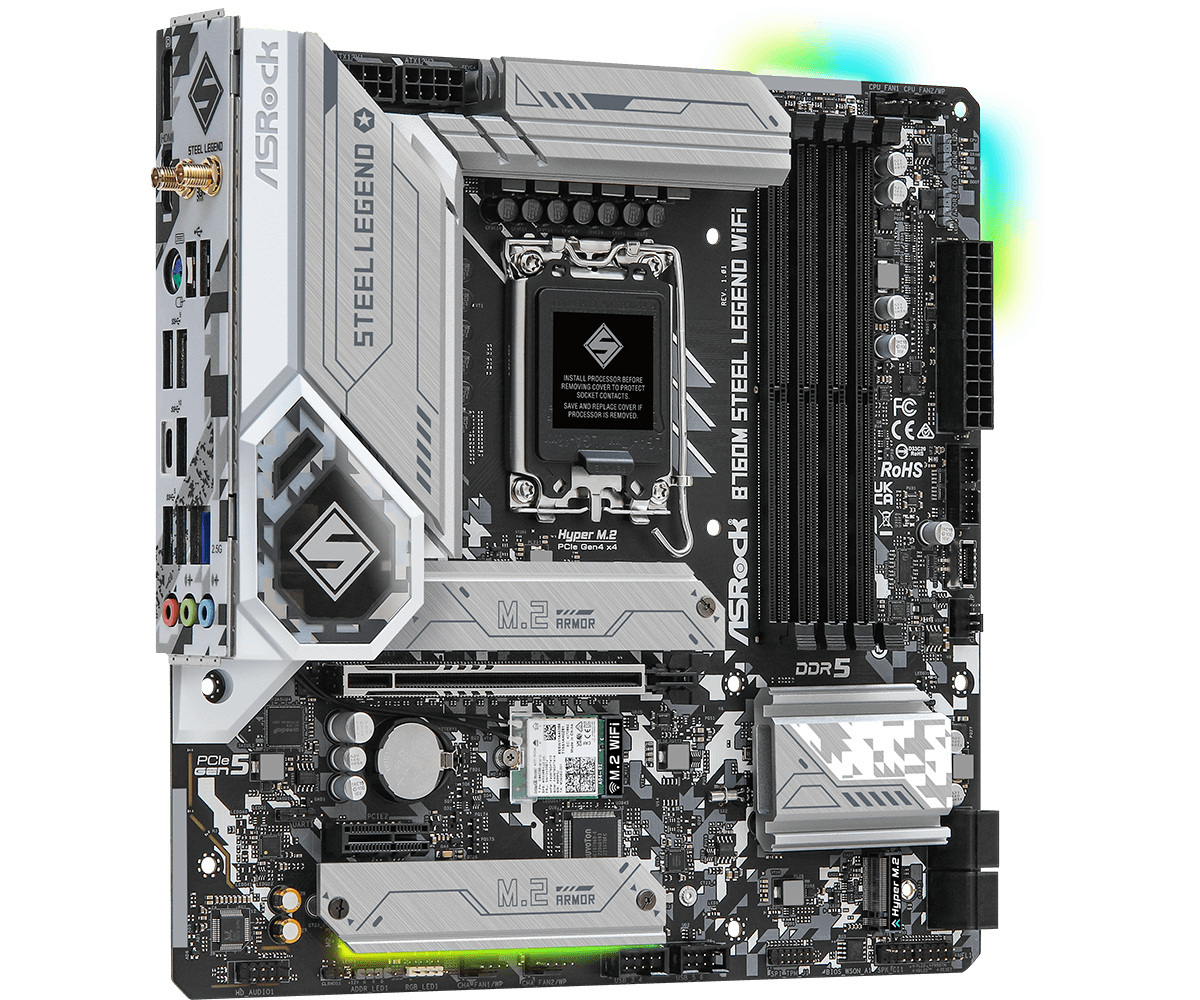 ASRock B760M STEEL LEGEND WIFI DDR5