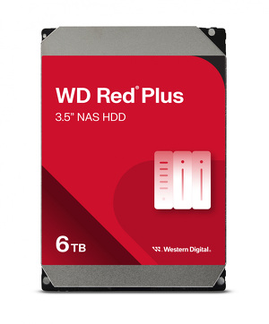 Miniatura produktu: Dysk WD Red Plus WD60EFPX 6TB sATA III 256MB