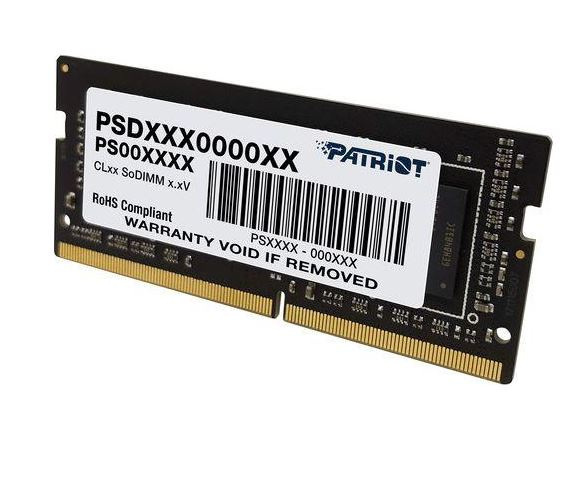 Pamięć Patriot SODIMM 32GB DDR4 2666 CL19 PSD432G26662S Pamięć Patriot SODIMM 32GB DDR4 2666 CL19 PSD432G26662S