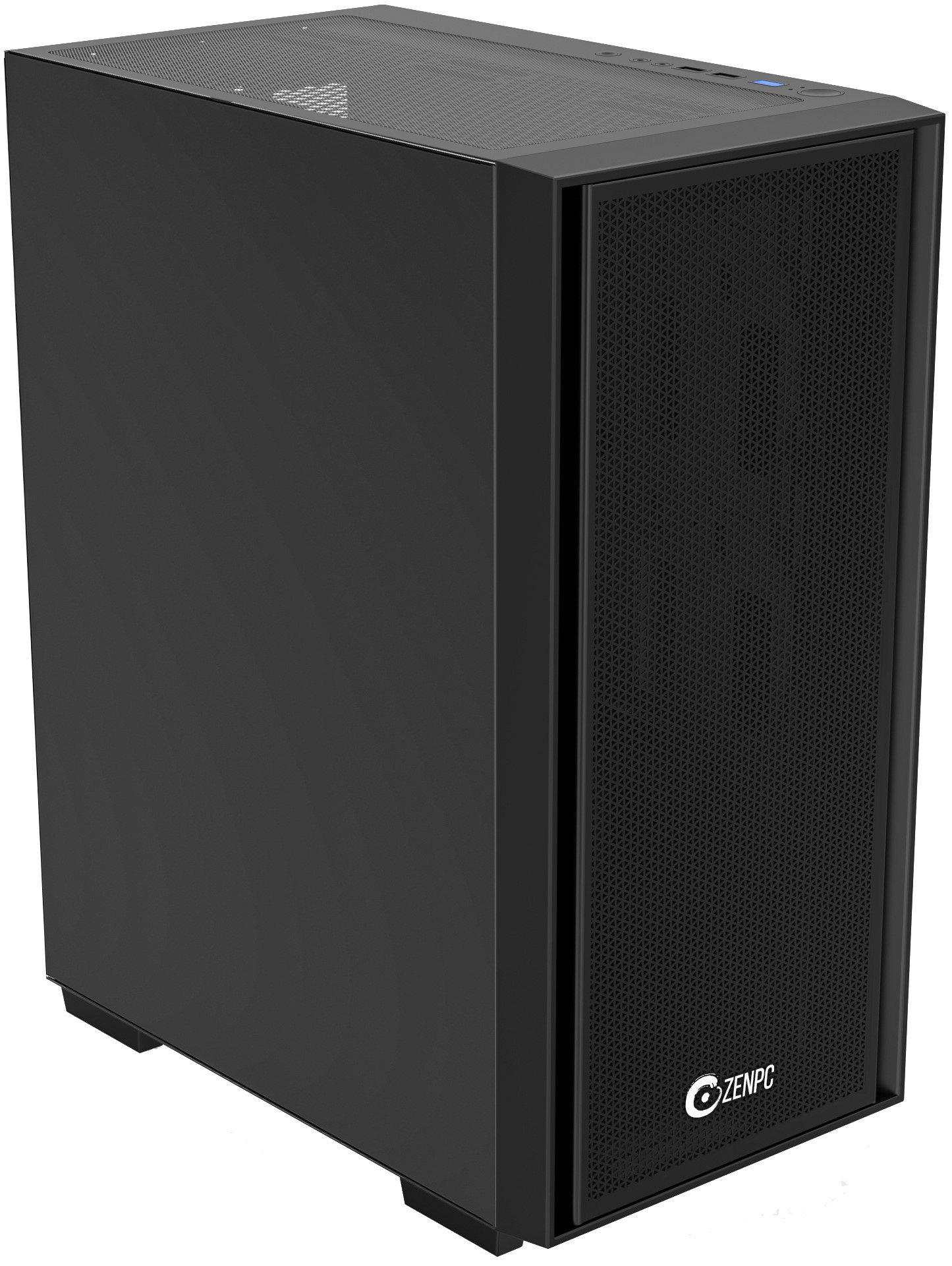 Obudowa do komputera ZENPC Z1 Mesh Solid Black 4x P12 PWM PST 120mm