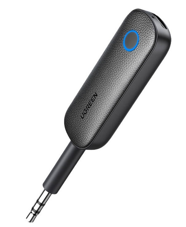 Zdjęcie produktu: Ugreen transmiter/odbiornik AUX Bluetooth 5.0 - czarny (80893 CM403)