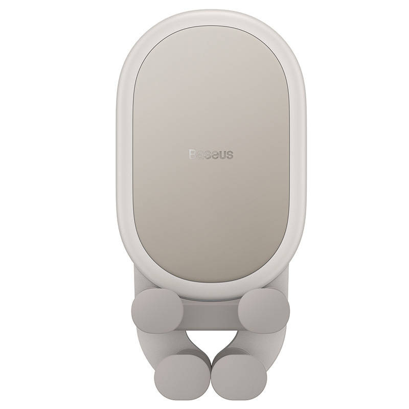 Samochodowy uchwyt grawitacyjny do telefonu Baseus Stable do kratki wentylacyjnej - kremowy (SUWX020002) Samochodowy uchwyt grawitacyjny do telefonu Baseus Stable do kratki wentylacyjnej - kremowy (SUWX020002)