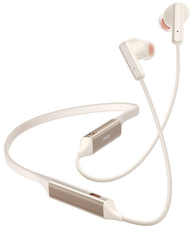 Słuchawki bezprzewodowe TWS Baseus Bowie U2, Bluetooth 5.2 - kremowe (NGTU000002)