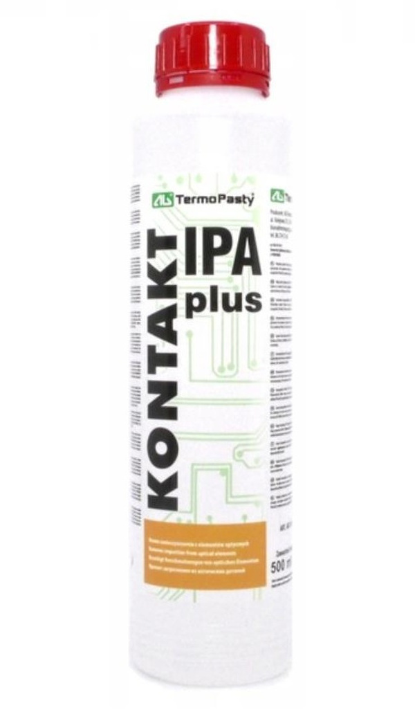 Zdjęcie produktu: Płyn AG Kontakt IPA Plus 500ml Alkohol izopropylowy opakowanie do spryskiwacza