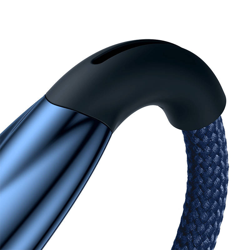 Kabel przewód USB Typ-C do Typ-C 100cm Baseus Glimmer, 100W, 20V, 5A, PD z obsługą szybkiego ładowania - niebieski (CADH000703) Kabel przewód USB Typ-C do Typ-C 100cm Baseus Glimmer, 100W, 20V, 5A, PD z obsługą szybkiego ładowania - niebieski (CADH000703)