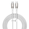 Miniatura zdjęcia: Kabel przewód USB Typ-C do Typ-C 100cm Baseus Glimmer, 100W, 20V, 5A, PD z obsługą szybkiego ładowania - biały (CADH000702) Miniatura zdjęcia: Kabel przewód USB Typ-C do Typ-C 100cm Baseus Glimmer, 100W, 20V, 5A, PD z obsługą szybkiego ładowania - biały (CADH000702)