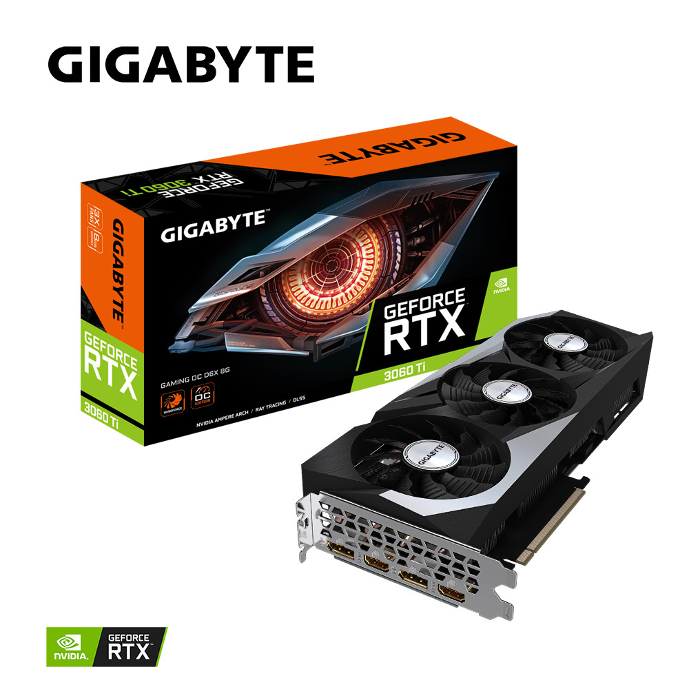 Gigabyte GeForce RTX 3060 Ti Gaming OC 8GB GDDR6X (GV-N306TXGAMING OC-8GD)