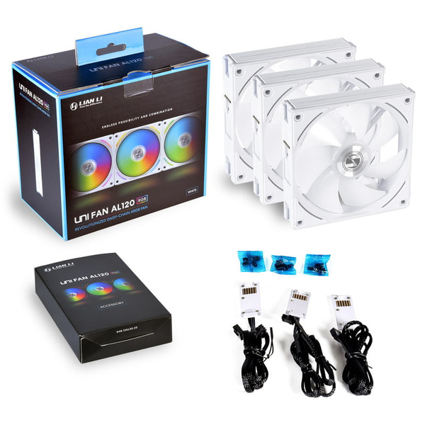 Zdjęcie produktu: Lian Li UNI FAN AL120 ARGB PWM 3pak