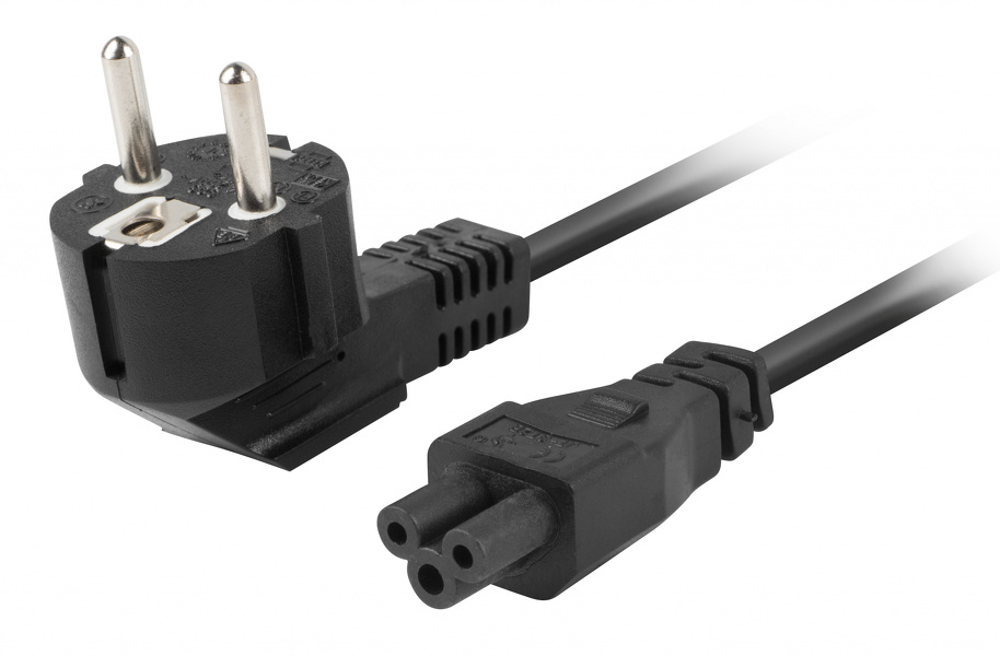 Zdjęcie produktu: Kabel zasilający laptop Natec Extreme Media (MIKI) Cee 7/7 IEC320 C5 VDE 1,8m (NKA-0529)