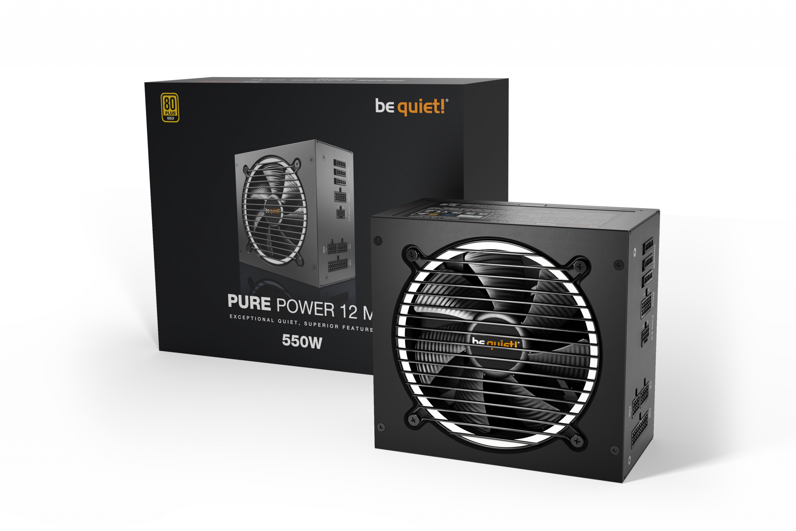 Zasilacz be quiet! Pure Power 12 M 550W (BN341)