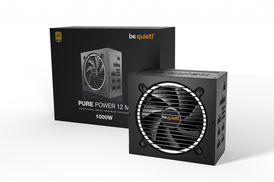Zdjęcie produktu: Zasilacz be quiet! Pure Power 12 M 1000W (BN345) Zdjęcie produktu: Zasilacz be quiet! Pure Power 12 M 1000W (BN345)