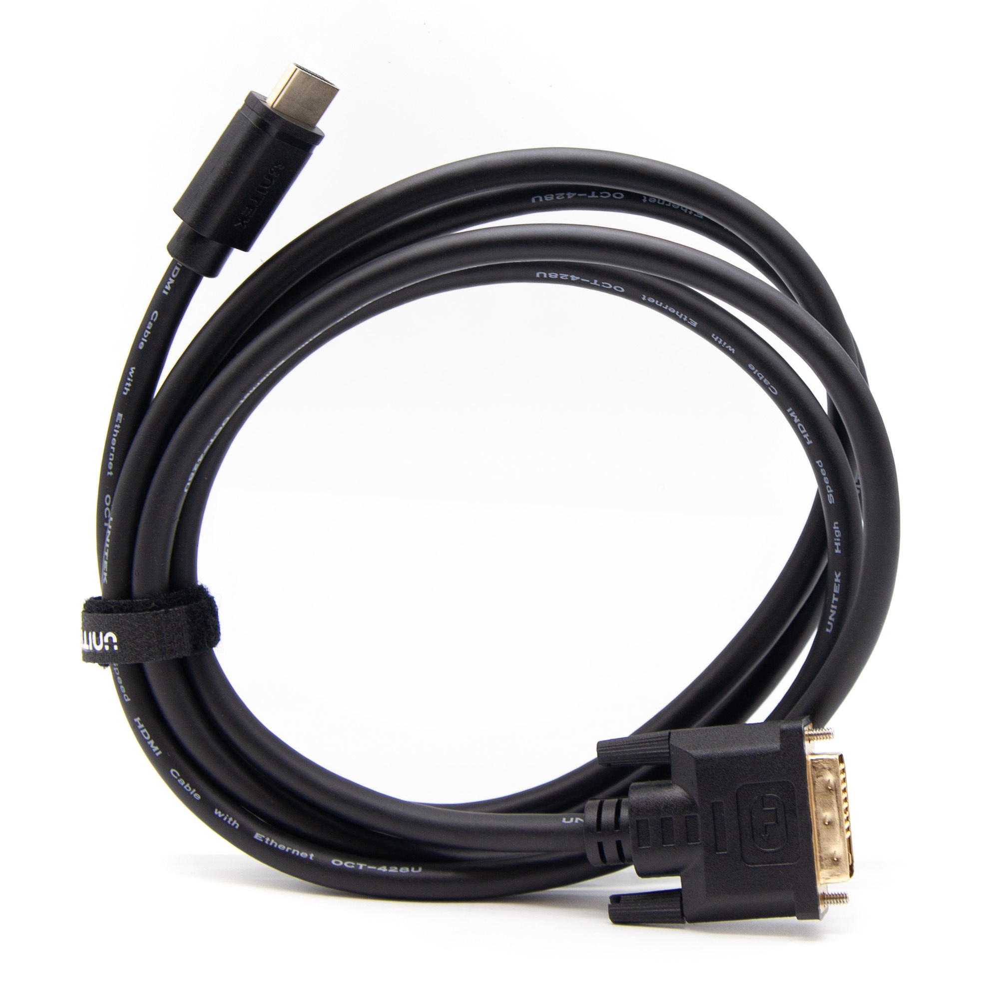 Unitek dwukierun.kabel HDMI-DVI 2m C1271BK-2 Unitek dwukierun.kabel HDMI-DVI 2m C1271BK-2