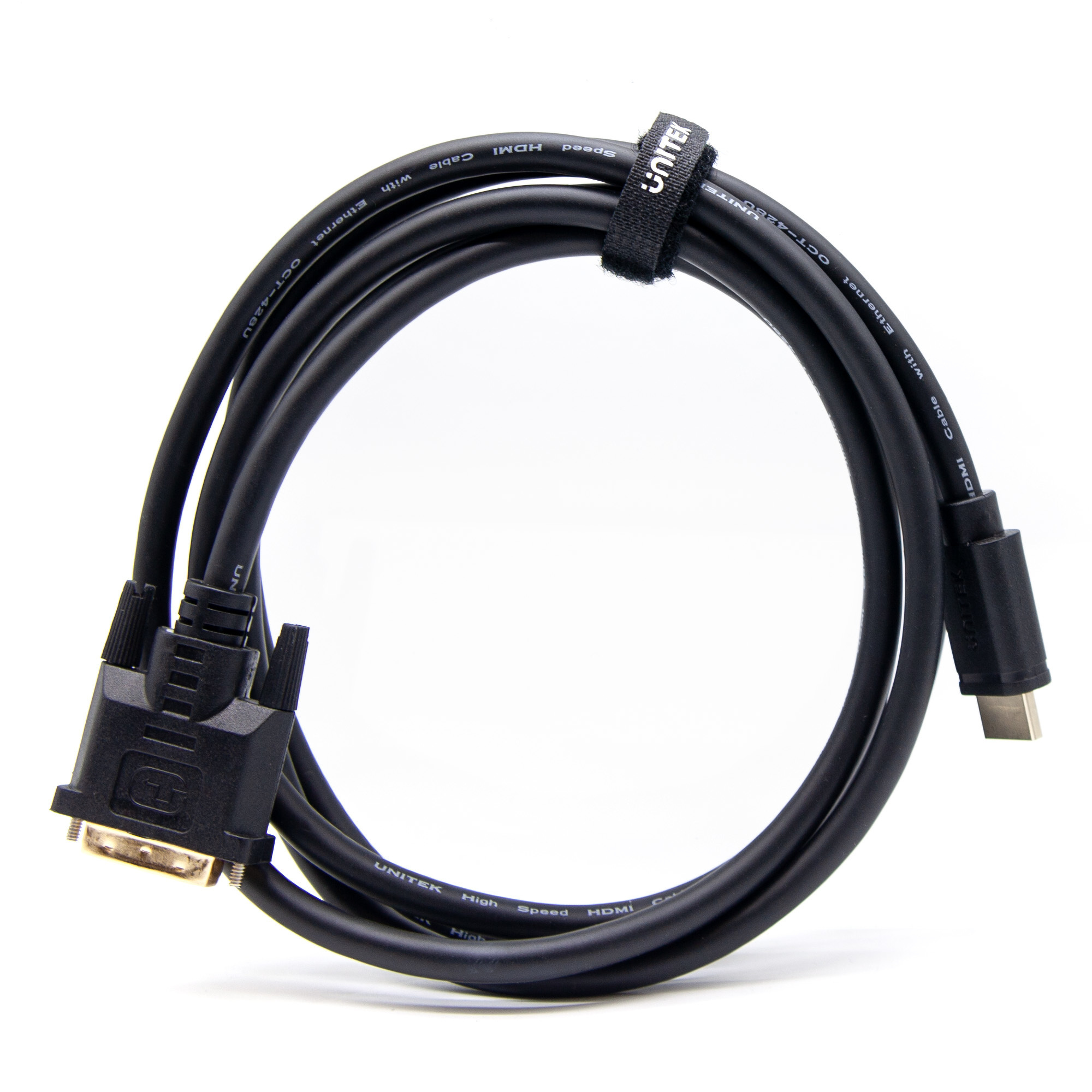 Unitek dwukierun.kabel HDMI-DVI 2m C1271BK-2 Unitek dwukierun.kabel HDMI-DVI 2m C1271BK-2