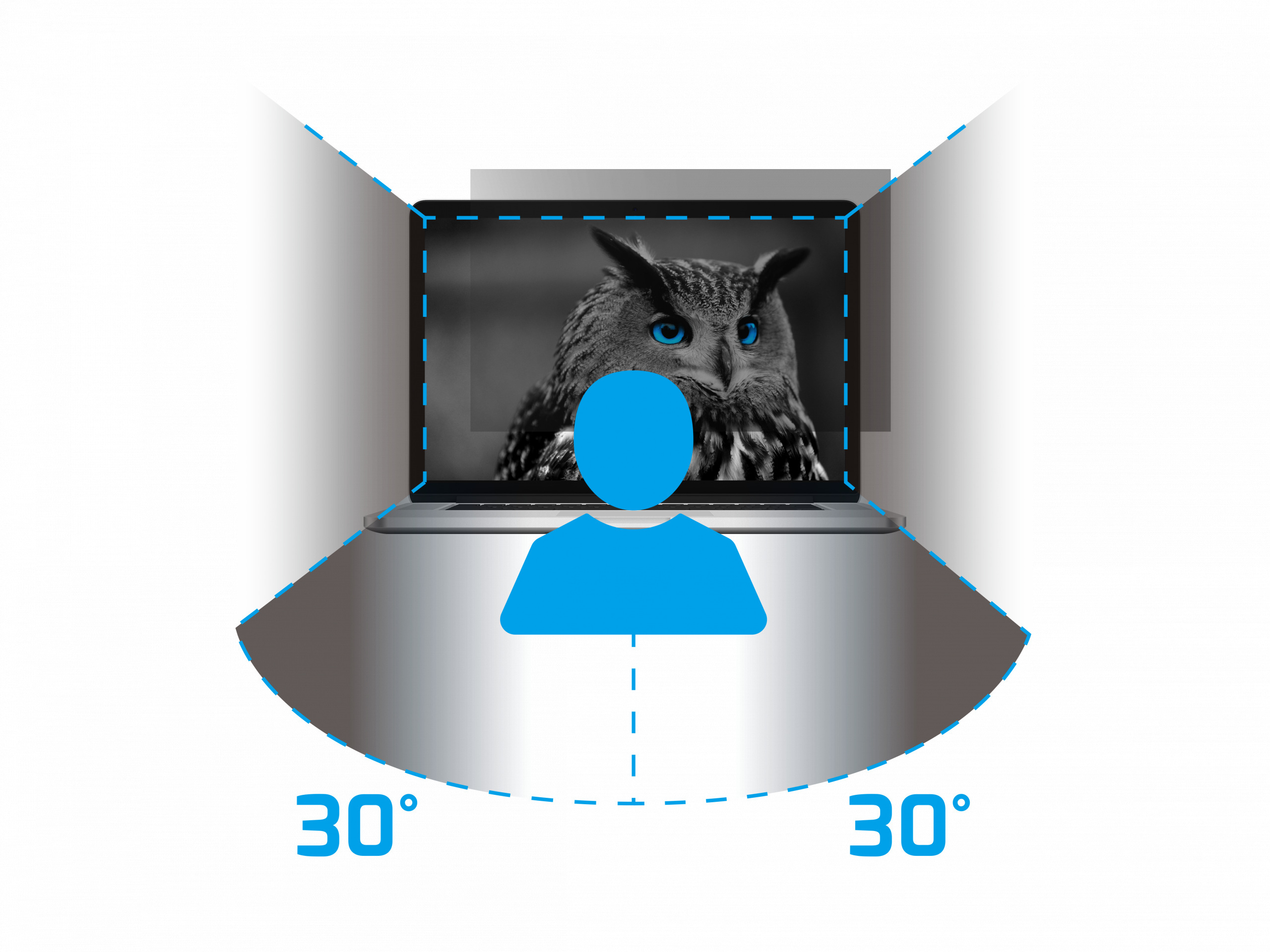 Filtr prywatyzujący Natec OWL 14 Filtr prywatyzujący Natec OWL 14