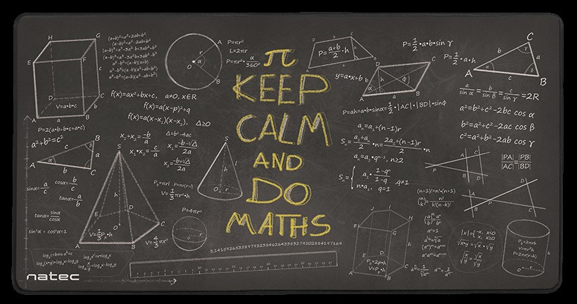 Podkładka pod mysz Natec Maths maxi 800 x 400 mm (NPO-1455)