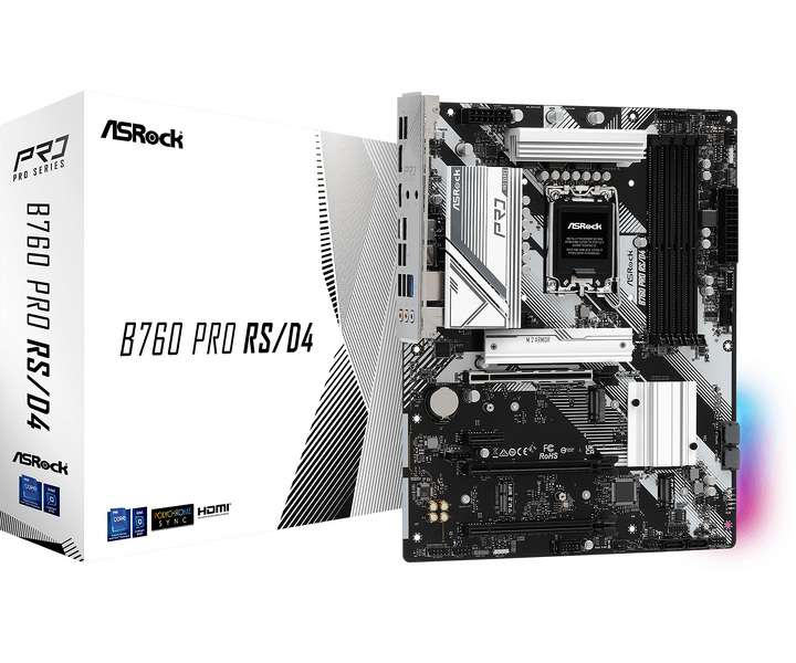 Zdjęcie produktu: ASRock B760 PRO RS/D4 DDR4 LGA1700