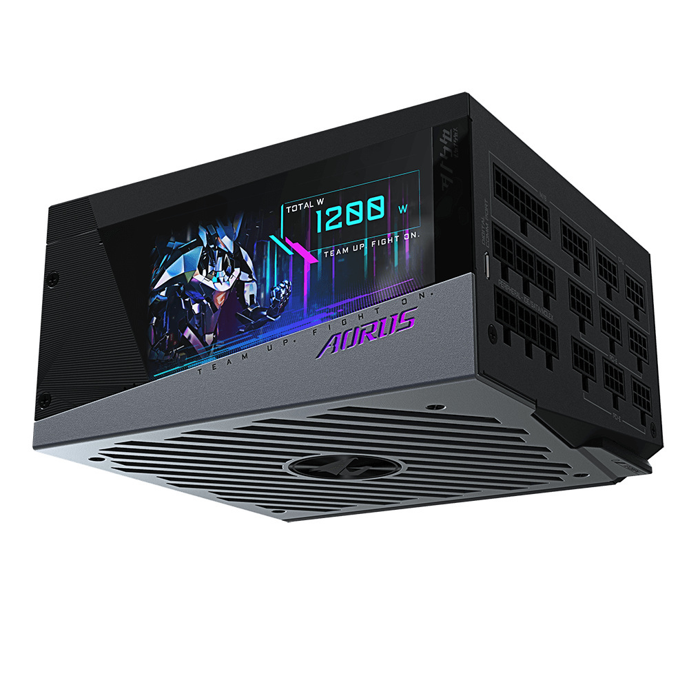 Zasilacz Gigabyte AORUS GP-AP1200GM 1200W 80 PLUS Platinum Zasilacz Gigabyte AORUS GP-AP1200GM 1200W 80 PLUS Platinum