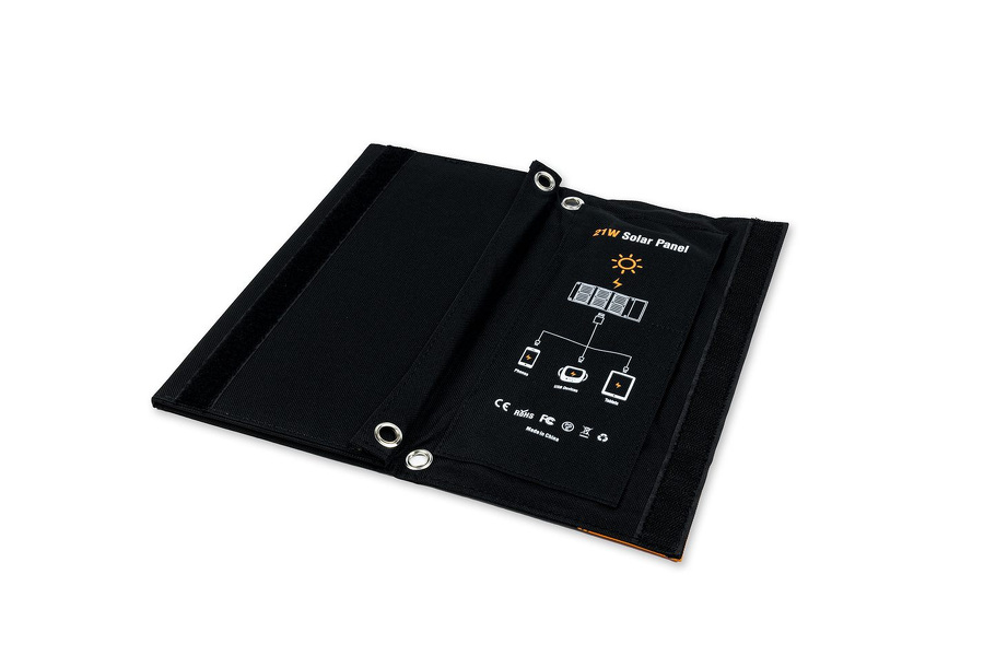 Zdjęcie produktu: Przenośny panel solarny Volt TRAVEL SOLAR 21W USB (składany)