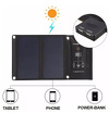 Miniatura zdjęcia: Przenośny panel solarny Volt TRAVEL SOLAR 21W USB (składany)