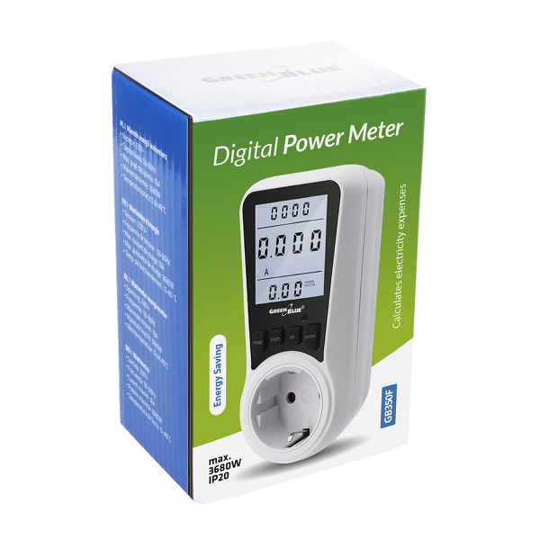 Zdjęcie produktu: GreenBlue GB350 F Miernik energii, watomierz