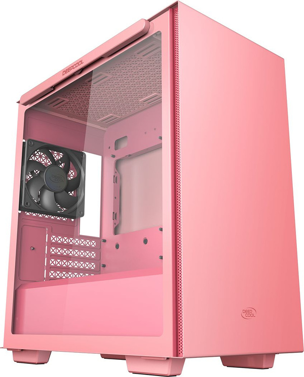 Zdjęcie produktu: Obudowa do komputera Deepcool MACUBE 110 Różowa ITX, Micro-ATX Zdjęcie produktu: Obudowa do komputera Deepcool MACUBE 110 Różowa ITX, Micro-ATX