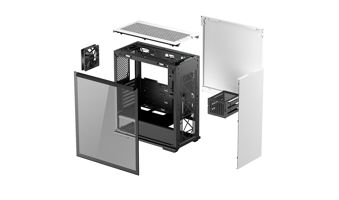 Obudowa do komputera Deepcool MACUBE 310P WH Biała