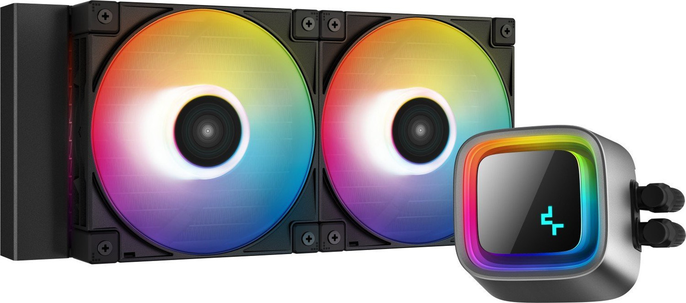 Zdjęcie produktu: Chłodzenie Deepcool LS520 240mm ARGB czarne Zdjęcie produktu: Chłodzenie Deepcool LS520 240mm ARGB czarne