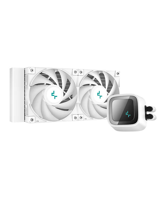 Chłodzenie wodne Deepcool LS520 240mm ARGB białe Chłodzenie wodne Deepcool LS520 240mm ARGB białe
