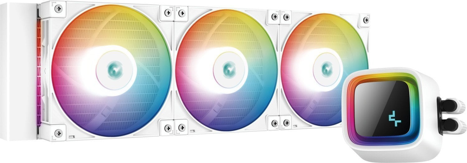 Chłodzenie wodne Deepcool LS720 360mm ARGB białe Chłodzenie wodne Deepcool LS720 360mm ARGB białe