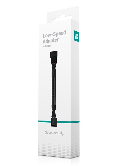 Deepcool Low-Speed Adapter R-LSP-FAN Black Deepcool Low-Speed Adapter R-LSP-FAN Black